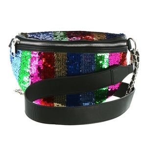 Steve Madden Convertible Beltbag MultiColor Rainbw